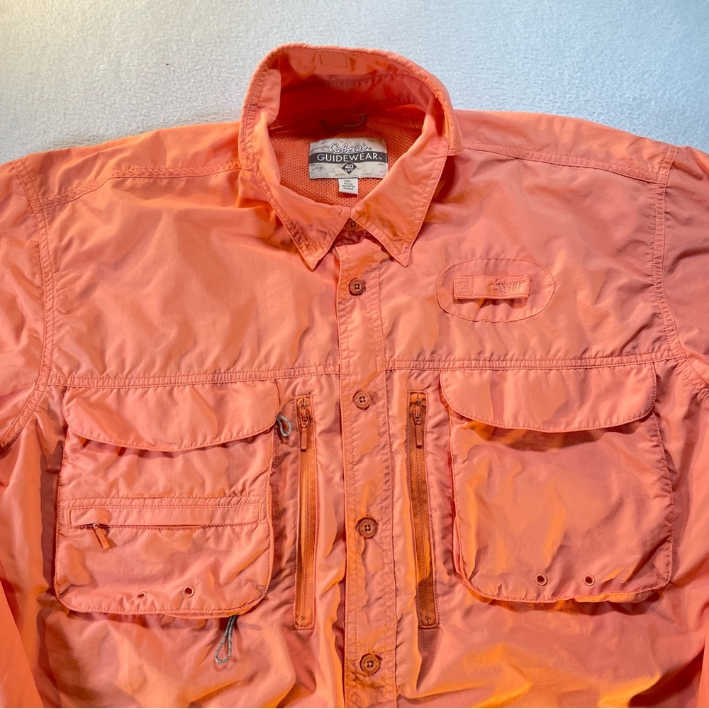 Cabela’s Guidewear Men’s GXII Long Sleeve Fishing Shirt Size XL